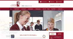 Desktop Screenshot of cromwellcc.org.uk